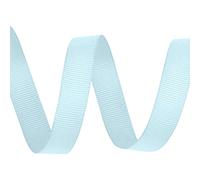 WedDecor Grosgrain Baby Blue Ribbon for Gift Wrapping, 15mm x 10m Solid Polyester Ribbon Perfect for Wedding Decor, Sewing, Dresses, DIY Crafts Floristry, Events, Scrapbooking Decorations