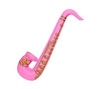 WedDecor Inflatable Guitar Saxophone Toys Favours Balloon, Musical Instruments Accessories For Kids and Adults Party Decoration, Hen Night Party, 1pc, Pink