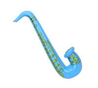 WedDecor Inflatable Guitar Saxophone Toys Favours Balloon, Musical Instruments Accessories For Kids and Adults Party Decoration, Hen Night Party, 1pc, Blue