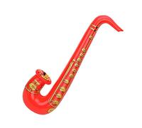 WedDecor Inflatable Guitar Saxophone Toys Favours Balloon, Musical Instruments Accessories For Kids and Adults Party Decoration, Hen Night Party, 1pc, Red