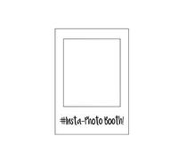 Weddecor Large Social Media Style Photo Booth Prop Selfie Frame Only Insta Photo Booth for Get-together, Corporate Event, Birthday, Wedding, Parties