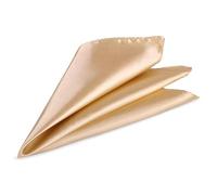 WedDecor Men's Pocket Square Handkerchief, Italian Square Satin Handkerchief for Formal Wear, Suit Pocket Square Plain Hankies for Wedding Gift, Party, Fashion, Grooms - Unisex