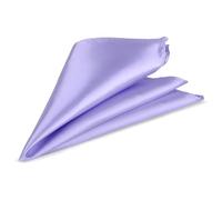 WedDecor Men's Pocket Square Handkerchief, Italian Square Satin Handkerchief for Formal Wear, Suit Pocket Square Plain Hankies for Wedding Gift, Party, Fashion, Grooms - Unisex