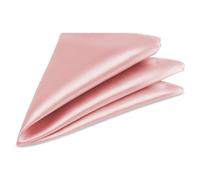 WedDecor Men's Pocket Square Handkerchief, Italian Square Satin Handkerchief for Formal Wear, Suit Pocket Square Plain Hankies for Wedding Gift, Party, Fashion, Grooms - Unisex