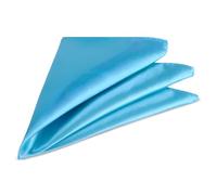 WedDecor Men's Pocket Square Handkerchief, Italian Square Satin Handkerchief for Formal Wear, Suit Pocket Square Plain Hankies for Wedding Gift, Party, Fashion, Grooms - Unisex