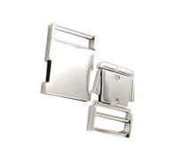 WedDecor Metal Double Side Release Clip Buckle Adjustable Quick Release Clips for Paracord Pet Collars Backpacks Bag Making Supplies DIY Craft Accessories, 30mm, 5pcs