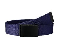 WedDecor Military Style Webbed Canvas Strap Adjustable Army Webbing Belt Automatic Clasp Buckle Metal Outdoor Utility Waist Band Wear, 125cm long, 38mm Wide, Navy