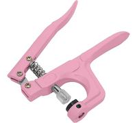 WedDecor No-Sew T3, T5 & T8 Kam Snaps Fastener Installation Kit Plastic Snaps Press Fasteners Pliers Hand Tool for Clothing Kid Wear Bibs Diapers Woolen Fabrics, Pink
