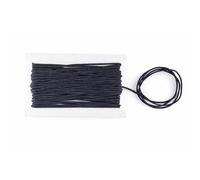 WedDecor Nylon String Trim Cord 1.2mm Paracord Satin Braided Twisted Synthetic Rattail Cords for Chinese knot Beading Jewellery making Macrame, Navy Blue, 10 meters