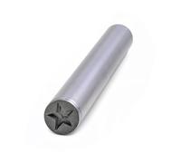 WedDecor Pin Type Star Stud Setting Hand Tool Replacement & Repairing For Dog Collars, Bag, Leather craft Project, Punk Goth Fashion Accessory (11mm, Silver, 1pc)