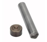 WedDecor Pyramid Rivet Fixing & Bag Feet Setter Tool, Iron Rivet Hand Tool for Leather Bag Making, Stud Installation Kit, Metal Bags Feet Press Die for Craft & DIY Projects