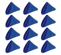 WedDecor Reusable 50cm x 50cm Fabric Royal Blue Dinner Napkins - Polyester Table Napkins with Hemmed Edges, Easy-Care, Washable for Weddings, Banquets, Parties & Home Use, 50pcs