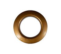 Weddecor Round Shaped Curtain Eyelets Plastic Round Grommet Rings Clips for Window, Door, Room Curtains & Drapes, DIY Drapery Supplies, Backdrop Attachment, 42mm, Bronze,10pcs