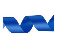 WedDecor Royal Blue Ribbon for Gift Wrapping, 23mm x 10 Metres Double Sided Polyester Satin Ribbon Roll for Christmas, Wedding, Crafting, Hair Bow, Sewing, Birthday Cake Decoration