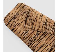 WedDecor Rustic Bark Textured Cork Fabric - 50cm x 137cm Natural Cork Veneer, 180gsm Vegan Leather for DIY Upholstery, Book Covers, Bags & Eco-Friendly Home Decor