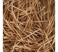 WedDecor Shredded Tissue Paper for Gift Boxes - Packaging & Gift Wrapping Filler, Perfect for Hampers, Basket Stuffing & Packing, Christmas, Weddings, DIY and Crafts, Brown, 500g