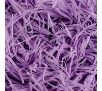 WedDecor Shredded Tissue Paper for Gift Boxes - Packaging & Gift Wrapping Filler, Perfect for Hampers, Basket Stuffing & Packing, Christmas, Weddings, DIY and Crafts, Lilac Purple, 200g
