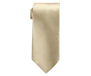 WedDecor Skinny Beige Tie 5cm Solid Colour Slim Necktie - Soft Polyester Unisex Formal Business Tie for Men & Women, Perfect for Weddings, Prom, Parties, Celebrations & Business Meetings