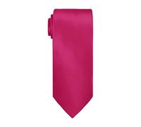 WedDecor Skinny Hot Pink Tie 5cm Solid Colour Slim Necktie - Soft Polyester Unisex Formal Business Tie for Men & Women, Perfect for Weddings, Prom, Parties, Celebrations & Business Meetings