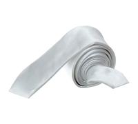 WedDecor Solid Color Formal Neckties, Men Ties for Funeral Wear Plain Satin Slim Ties for Wedding, Business, Events, Office Casual & Formal Wear Accessories, 56 Inches