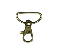 WedDecor Swivel Clip Trigger Snap Lobster Claps Hook Buckle Fastener for Purse, Keychain, Straps, Backpack, Hanging Item, Bag Accessories, Bronze, 25mm, 2pcs