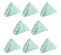 WedDecor Table Napkins Polyester 20 Inch Dining Table Napkins for Wedding, Banquet, Home, Hotel, Party, Events, Christmas, Hemmed Edges Lightweight & Machine Washable, 8pcs, Mint Green