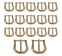 WedDecor Unisex Bronze Buckle, Metal Belt Clip Buckle Replacement, Adjustable Fastener Lightweight, Durable for Sandals, Fashion Accessories, Leathercrafts, Bag Strap, Diy Projects, 30mm, 10pcs