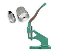 WedDecor Universal The Green Machine Hand Press with Hole Cutting Die, Perfect for Clothing, DIY Leathercrafts Projects, Belts, Bags, Handbags, Purses, Shoes, 4mm