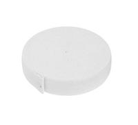 WedDecor White 12mm Flat Elastic Band for Sewing & Craft, 100 Metres Long Braided Elastic Band Stretch Strap Spool, Soft Smooth Finish Elastic Cord for Sewing, Knitting, Art & Craft, Clothing