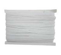 WedDecor White Elastic Sewing Thread 9mm Smooth Finish for Knitting, Handicraft and Handicraft Accessories, Clothes and Rims Manufacturing, 5 Metres