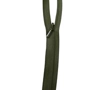WedDecor YKK Closed-Ended Nylon Camouflage Zipper Invisible, Medium Weight Durable Zipper for Bags, Purses, Dresses, Crafts Making, DIY Sewing Skirt, Luggage, Trousers, 9 Inch (23cm), 1pc