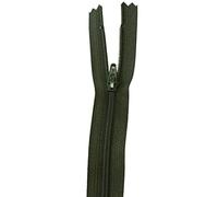 WedDecor YKK Closed-Ended Nylon Camouflage Zipper, Metal Teeth Heavy Duty Sewing Zipper for Bags, Purses, Dresses, Crafts Making, DIY Sewing Skirt, Luggage, Trousers, 16 Inch (41cm), 1pc