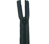 WedDecor YKK Closed-Ended Nylon Grey Zipper, Metal Teeth Heavy Duty Sewing Zipper for Bags, Purses, Dresses, Crafts Making, DIY Sewing Skirt, Luggage, Trousers, 4 Inch (10cm), 1pc