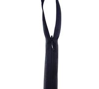 WedDecor YKK Closed-Ended Nylon Navy Blue Invisible, Light Weight & Durable Zipper for Bags, Purses, Dresses, Crafts Making, DIY Sewing Skirt, Luggage, Trousers, 9 Inch (23cm), 1pc