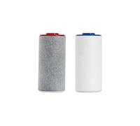 Weddell Duo Shower Filter Replacement Cartridges Full Set - NSF Certified Shower Filter, Removes Chlorine, PFAS, & Particulates, Clinically Tested For Healthier Skin & Hair (1+1)