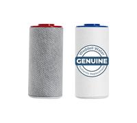 Weddell Duo Shower Filter Replacement Cartridges Full Set - NSF Certified Shower Filter, Removes Chlorine, PFAS, & Particulates, Clinically Tested For Healthier Skin & Hair (1+1)