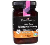 Wedderspoon, 100% Raw Manuka Honey, KFactor 16, 17.6 oz (500 g)