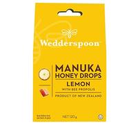 Wedderspoon Natural Manuka Honey Drops Lemon (20 Drops per Box)