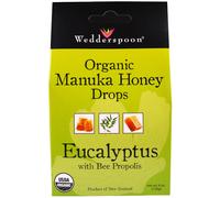 Wedderspoon, Manuka Honey Drops, Eucalyptus with Bee Propolis, 4 oz (120 g)