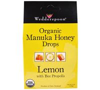 Wedderspoon, Manuka Honey Drops, Lemon With Bee Propolis, 4 oz (120 g)