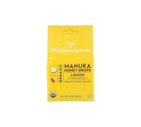 Wedderspoon Organic Manuka Honey Drops Lemon 120 g 20's