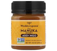 Wedderspoon, Raw Manuka Honey, MGO 400+, 8.8 oz (250 g)