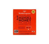 Wedderspoon Raw Monofloral Manuka Honey On The Go KFactor 16 24's