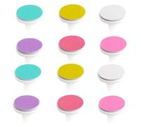 WeddHuis 12 Pcs Newborn Nail Clippers with File and Replacement Pads, Ideal for Grinding and Trimming Children's Nails