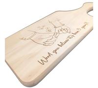 Wedding 5th Anniversary Wooden Chopping Board - Wood You Believe It's Been 5 Years?