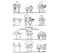 Wedding Activity & Memory Journal: Cartoon Cover Notebook | Keep Children Entertained; Boys, Girls, Bridesmaids, Flower Girls, Page Boys | Games, ... Size 5” x 8”: Volume 12 (Wedding Planning)
