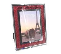 Wedding Anniversary 40th Ruby Crystal Border 5 x 7 Photo Frame Gift