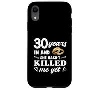 Wedding Anniversary Beads Wedding Gift 30 Years Married Case for iPhone XR