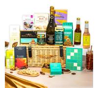Wedding, Anniversary Dairy-Free & Lactose Free Hamper Basket, Luxury Gourmet Gifts for Women or Couples, Wicker Family Hamper by EDEN & CO - 2 Non-Alcoholic Mocktail