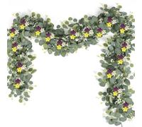 Wedding Arch Garland 180cm Artificial Eucalyptus with Berries | PE plastic, UV resistant, non-fading color, weatherproof, indoor outdoor use
